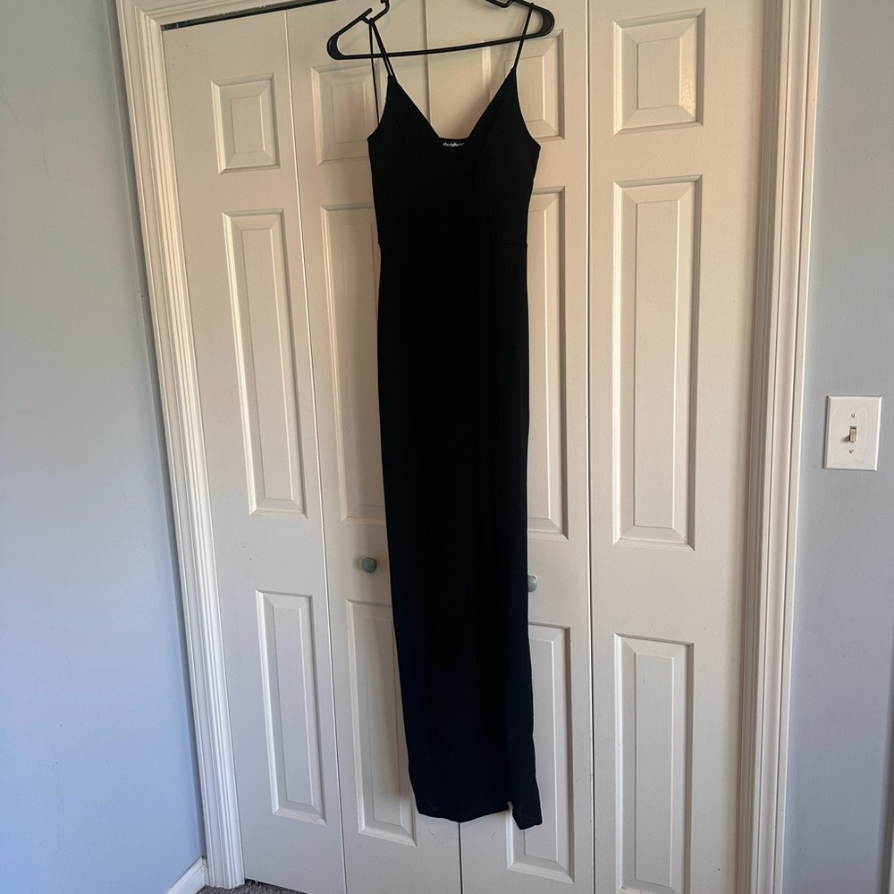 Charlotte Russe Black Maxi Dress